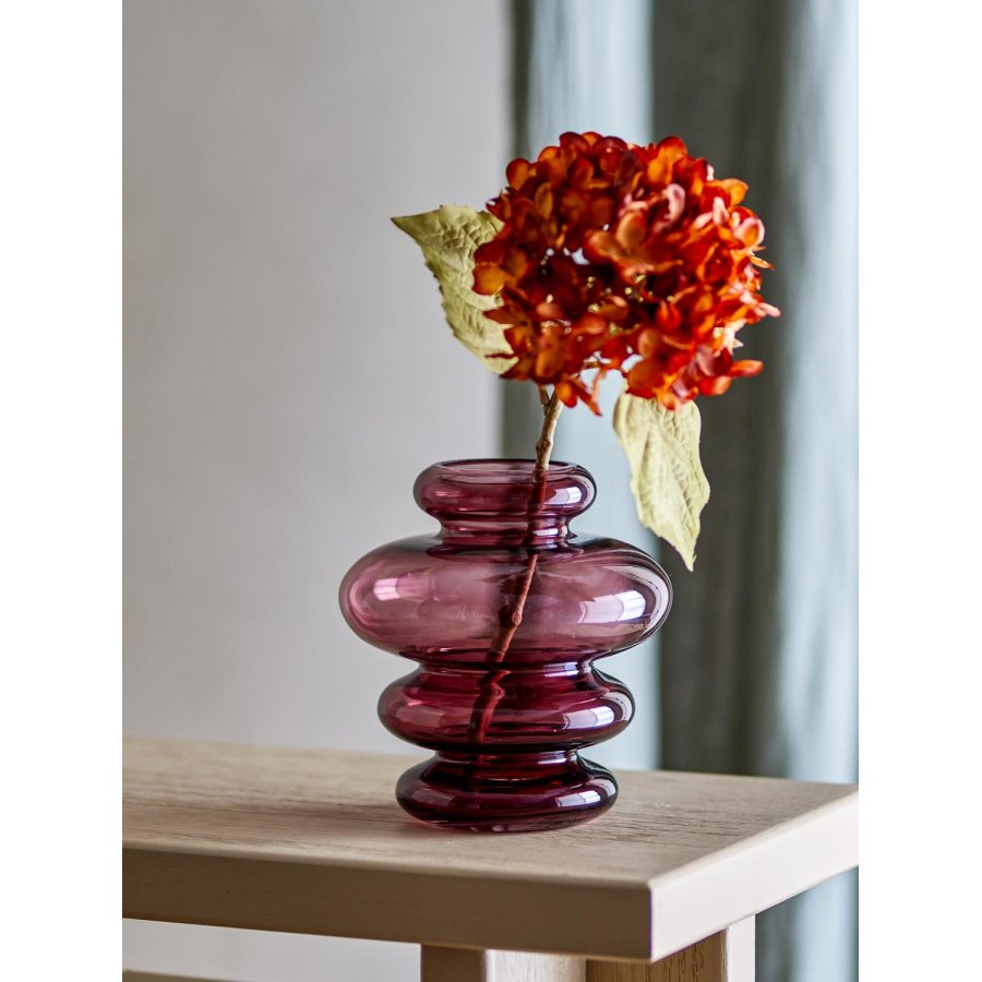 Bloomingville Kayn Vase H19,5 cm, Lilla