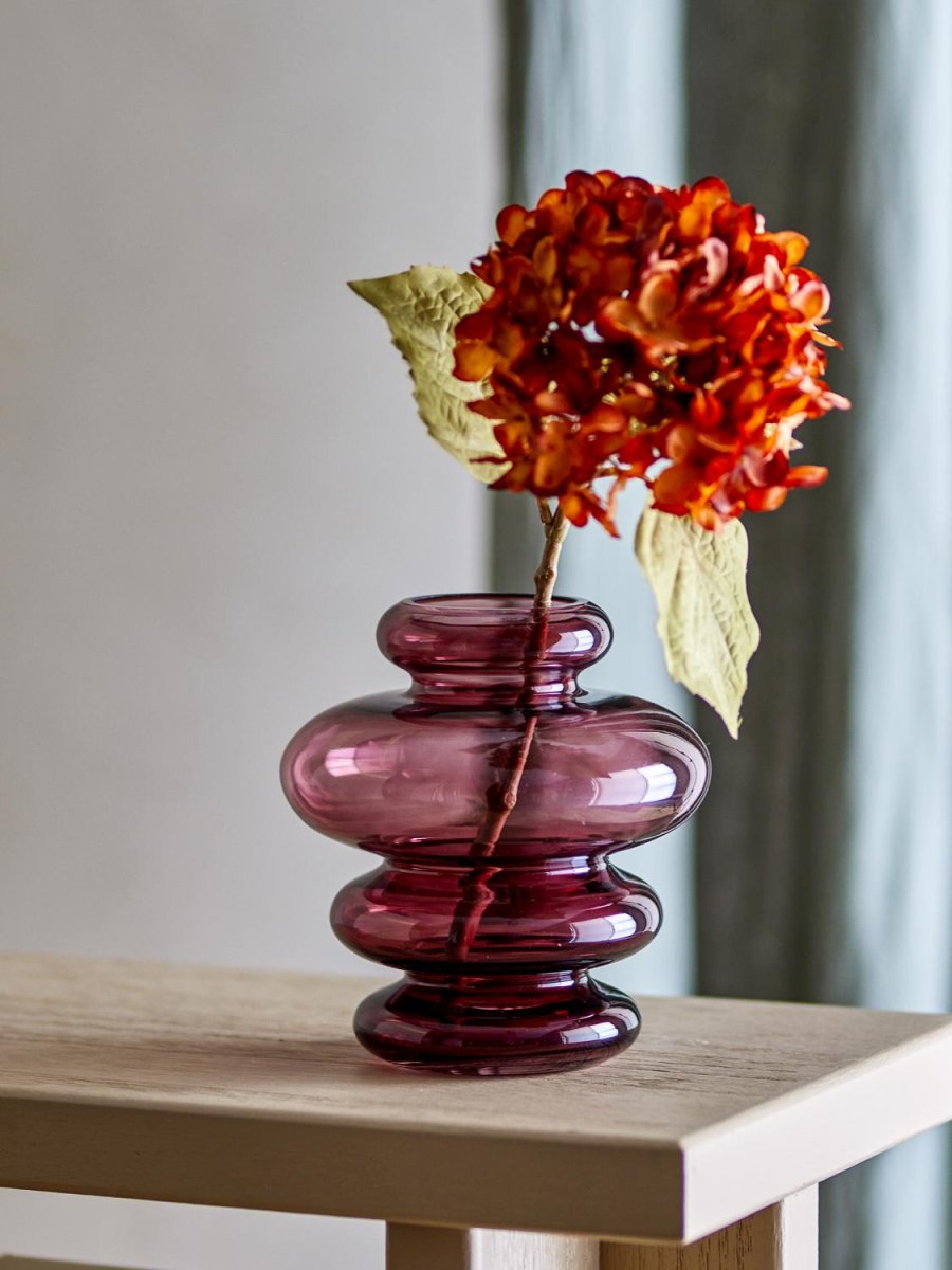 Bloomingville Kayn Vase H19,5 cm, Lilla