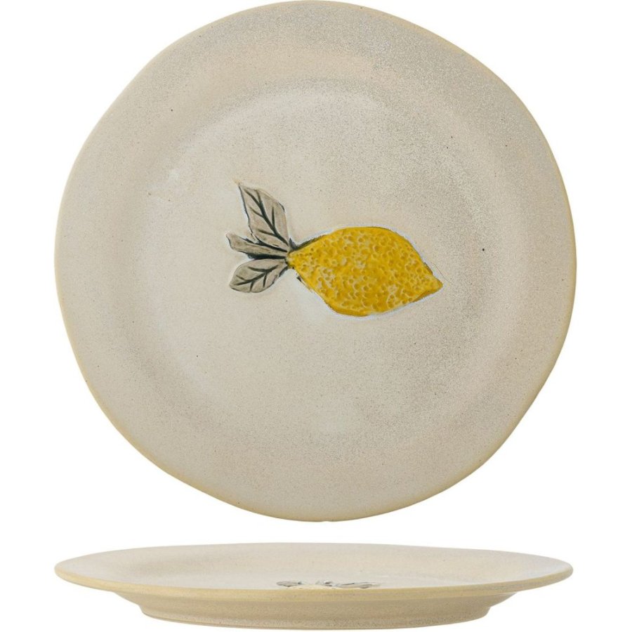 Creative Collection Hadden Teller 4er Set 21 cm, Gelb