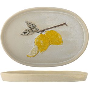 Creative Collection Hadden Serveringsfad 36 cm, Gul