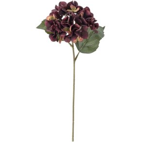 Bloomingville Hydrangea Kunstig Stilk H44 cm, Lilla