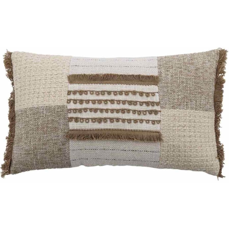 Bloomingville Cinta Kissen 30x50 cm, Beige/Brun