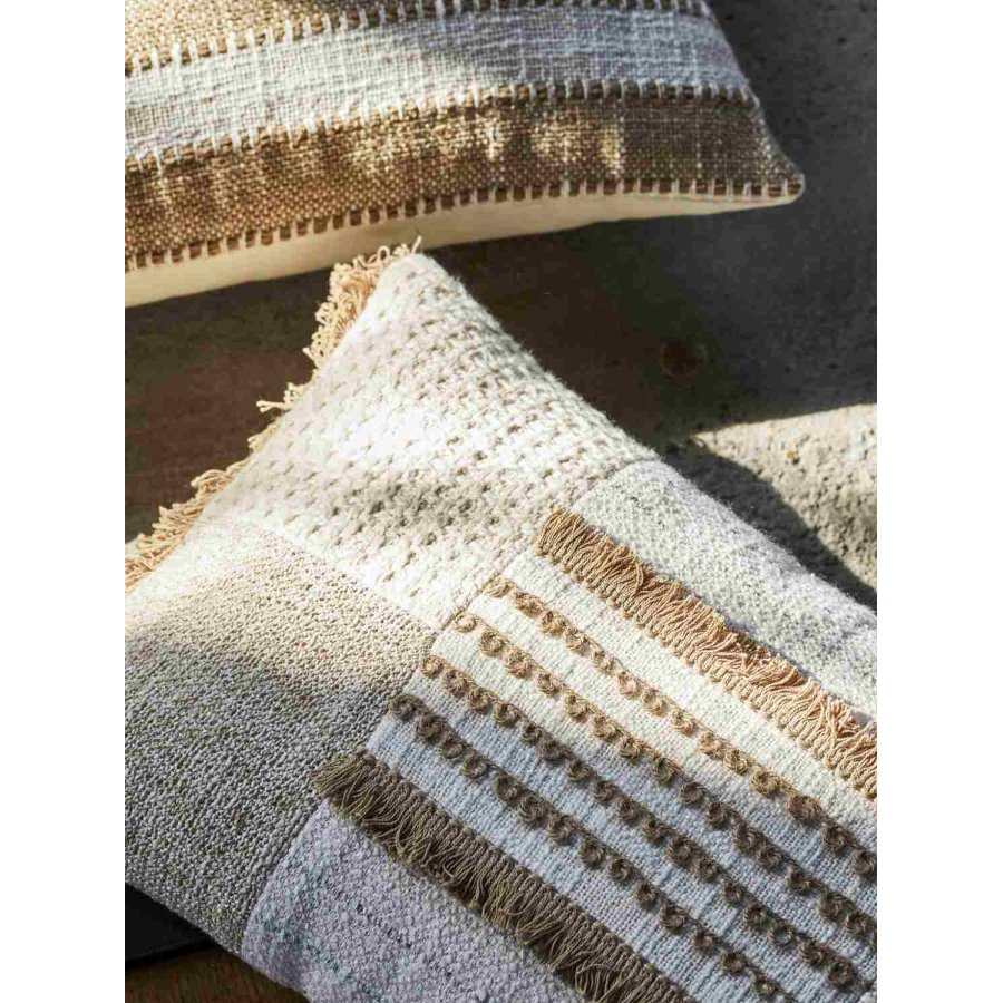 Bloomingville Cinta Kissen 30x50 cm, Beige/Brun