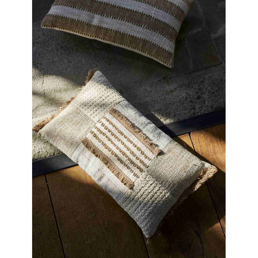Bloomingville Cinta Kissen 30x50 cm, Beige/Brun