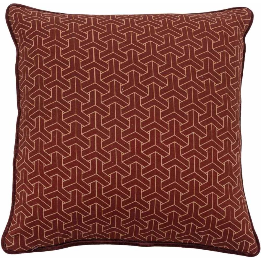 Creative Collection Zharai Kissen 50x50 cm, Rot