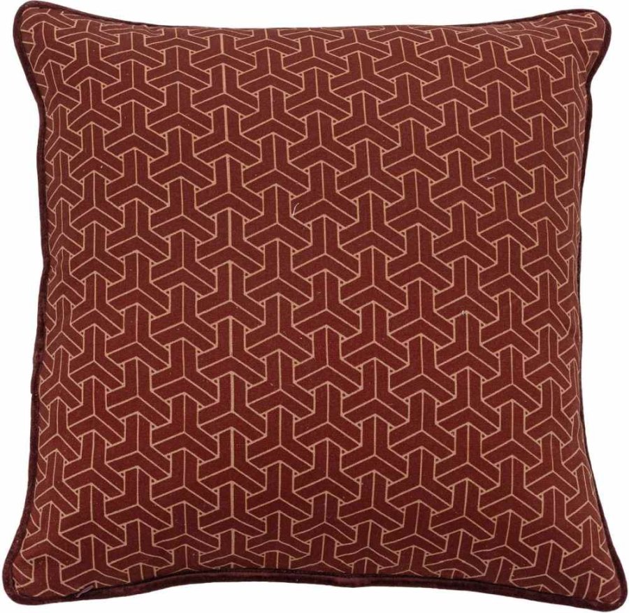 Creative Collection Zharai Kissen 50x50 cm, Rot