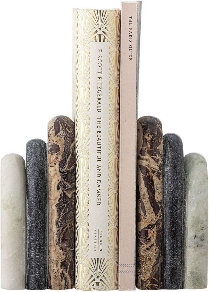 Creative Collection Vani Boekensteun 2-delig H13 cm, Multi