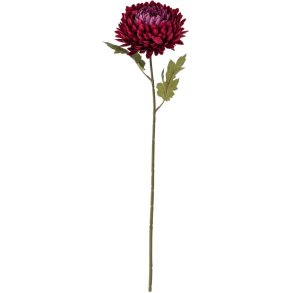 Bloomingville Chrysantemum Kunstig Stilk H61 cm, R�d