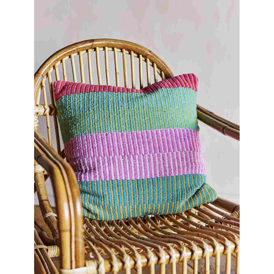 Creative Collection Isnel Kissen 45x45 cm, Gr�n/Rosa