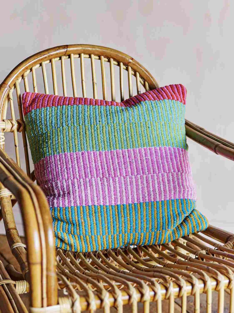 Creative Collection Isnel Kissen 45x45 cm, Gr�n/Rosa