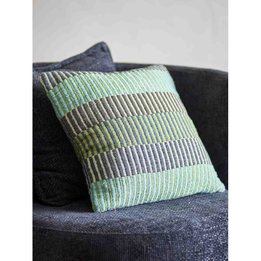 Creative Collection Isnel Kissen 45x45 cm, Gr�n/Blau