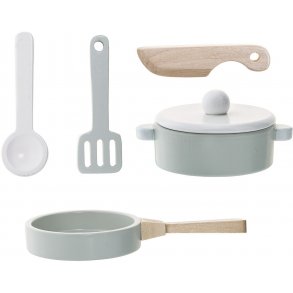 Bloomingville Mini Bahoz Leget�js K�kkens�t 5 stk, Hvid