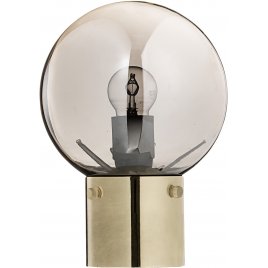 Bloomingville Bordlampe 25 cm, Slv/Glas