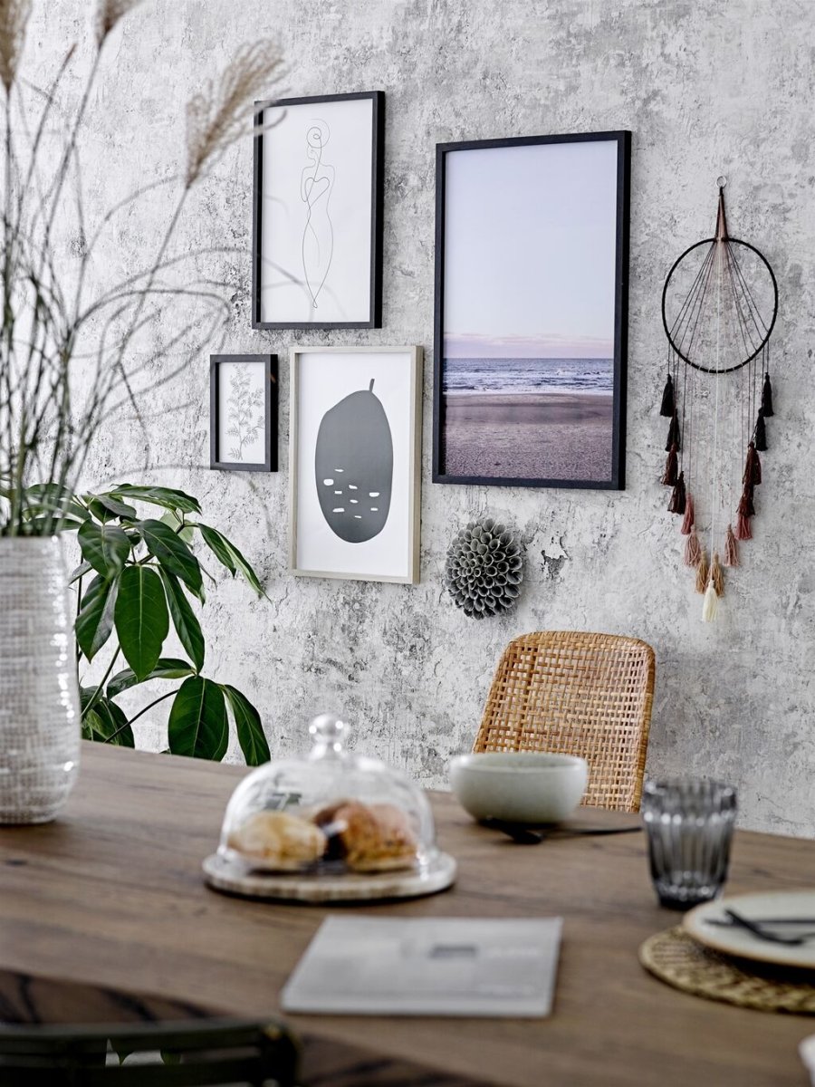 Bloomingville Osteklokke Natur, Marmor