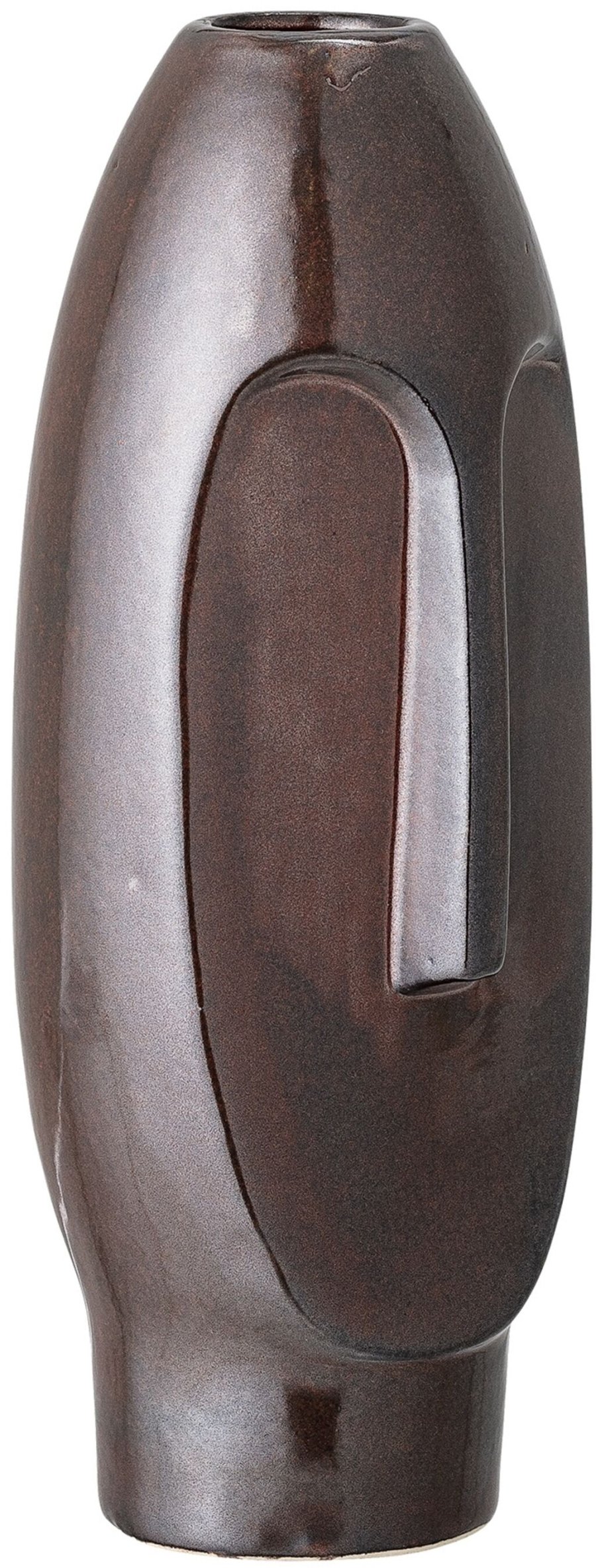 Bloomingville Vase 26 cm, Brun Stentj