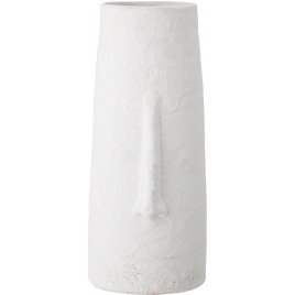 Bloomingville Deko Vase Terrakotta 40 cm, Hvid