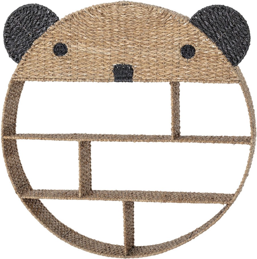 Bloomingville Mini Bogreol Panda 91,5 cm, Natur