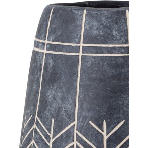 Bloomingville Mahi Vase H25 cm, Sort