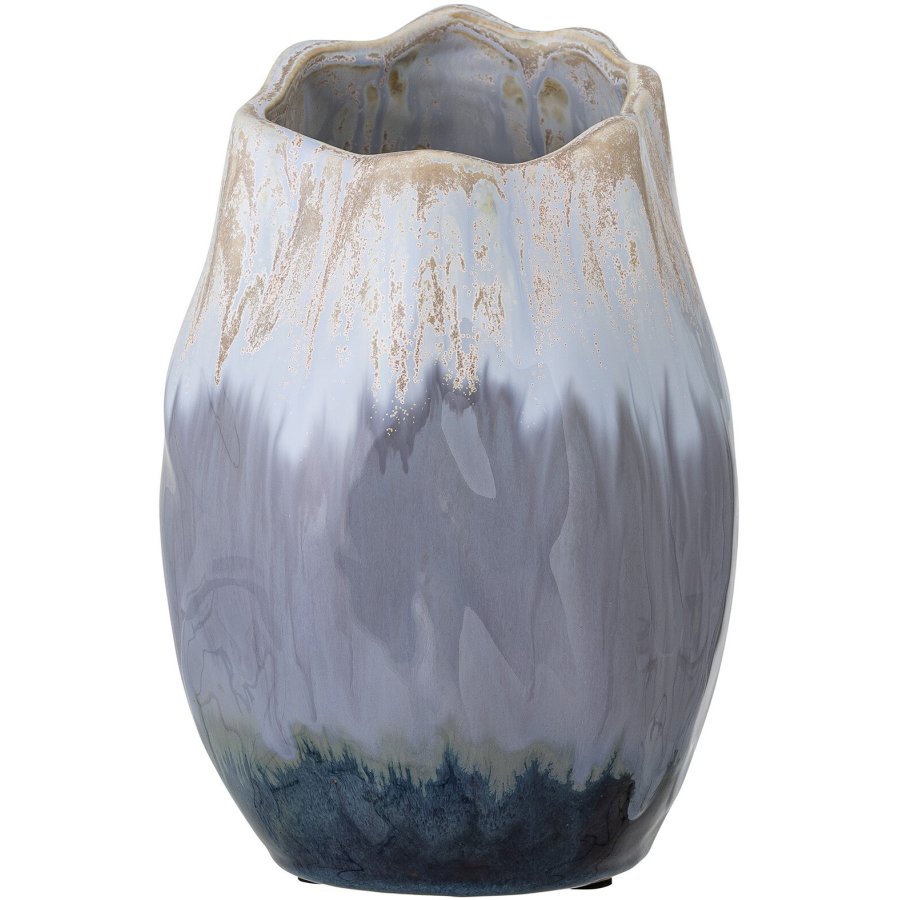 Bloomingville Jace Deko-Vase H24 cm, Weiß