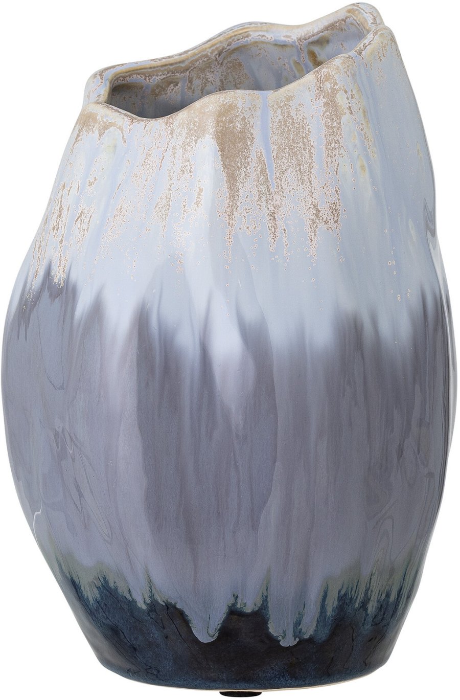 Bloomingville Jace Deko-Vase H24 cm, Weiß