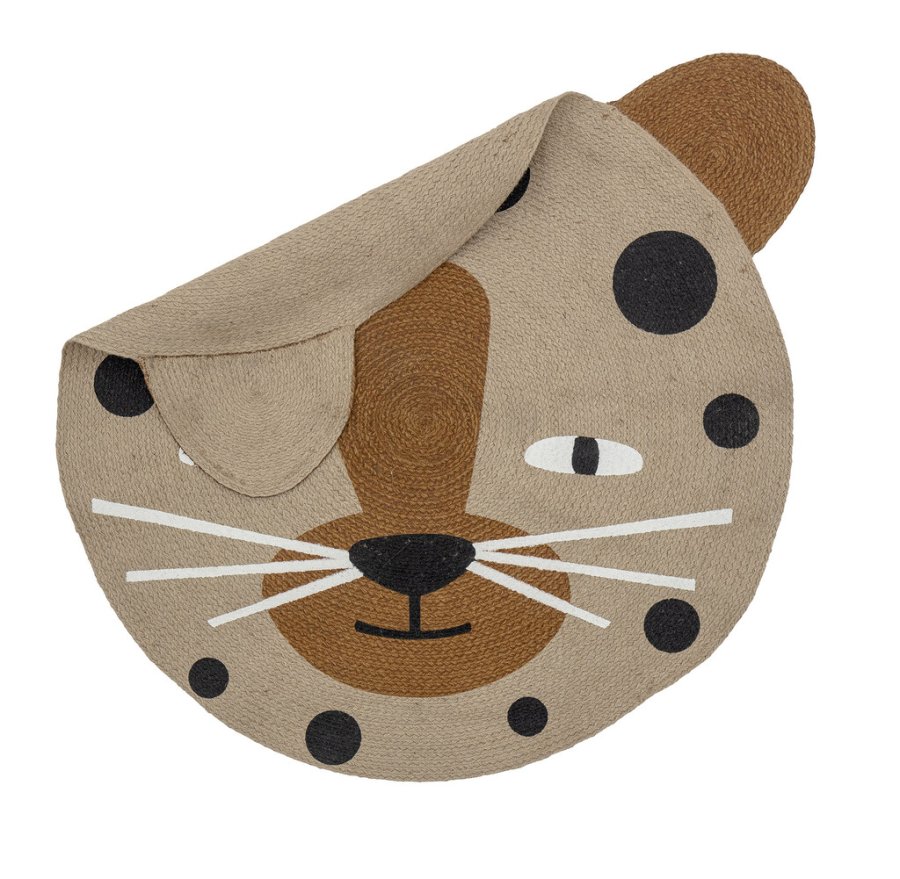 Bloomingville Mini Naffie T�ppe 104x100 cm, Brun