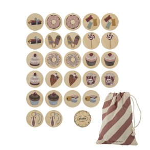 Bloomingville Mini Sesse Huskespil 26 Dele, Krydsfiner