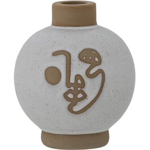 Bloomingville Julian Kerzenhalter 11,5 cm, Weiß