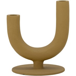 Bloomingville Deena Kerzenhalter H19 cm, Gelb