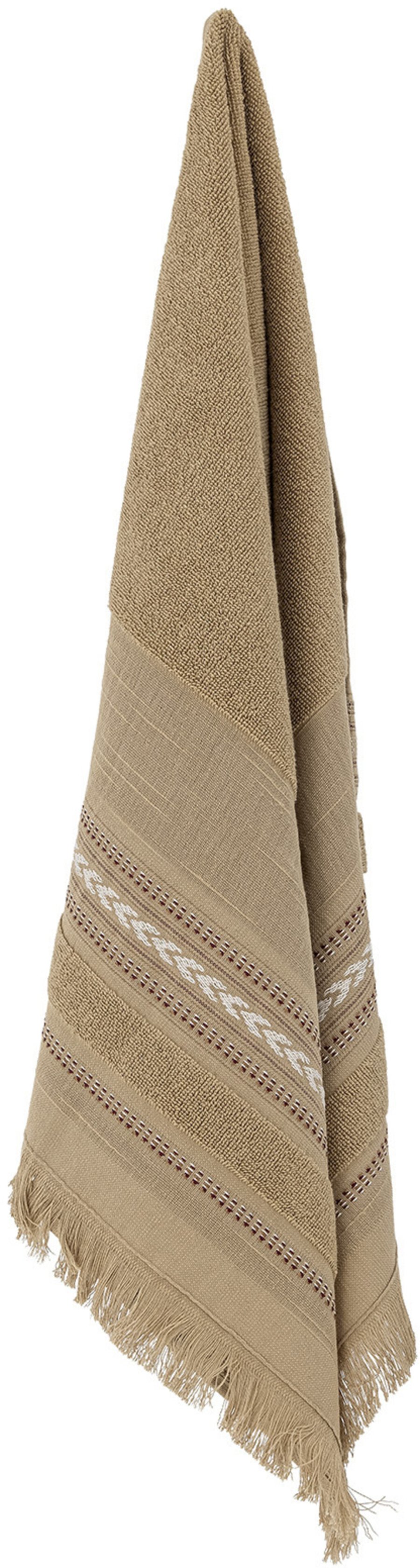 Bloomingville Lovina Handtuch 100x50 cm, Natur