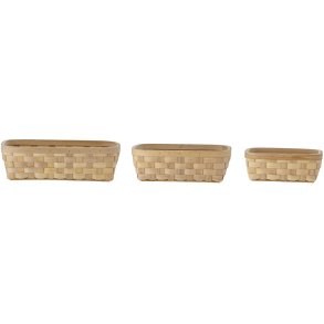 Bloomingville Wilja Kurv 3 stk, Natur