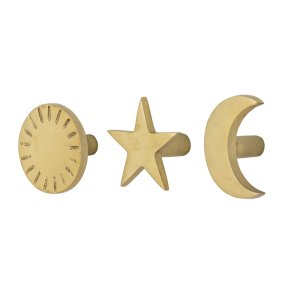 Bloomingville Mini Kara Knage 3 Dele, Brass