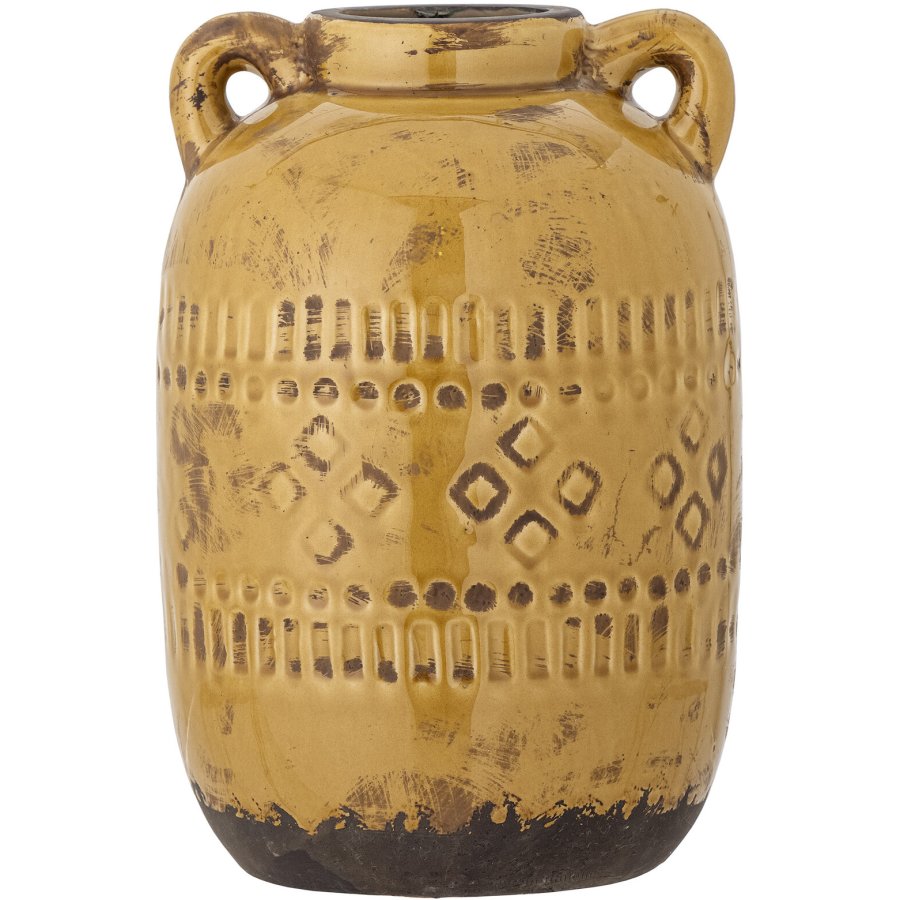 Bloomingville Rijad Vase H25,5 cm, Gul