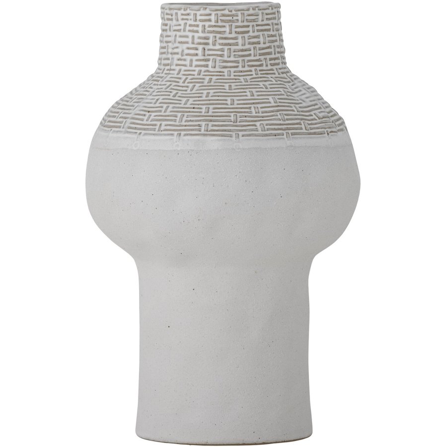 Bloomingville Iyore Vase H23 cm, Weiß