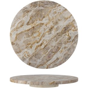 Bloomingville Nuni Schssel auf Drehfu 36 cm, Braun