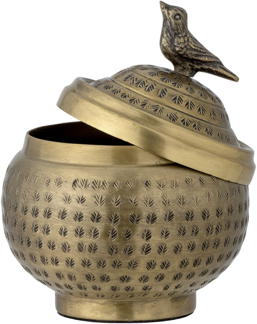 Creative Collection Jeannie Krukke m. Låg H18 cm, Messing