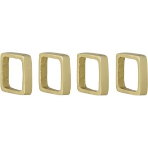 Bloomingville Cybelle Servietring 4 stk. �4,5 cm, Guld