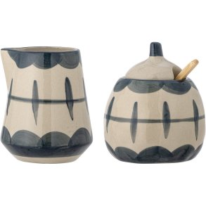 Creative Collection Allium Zucker-Sahne-Set, Blau