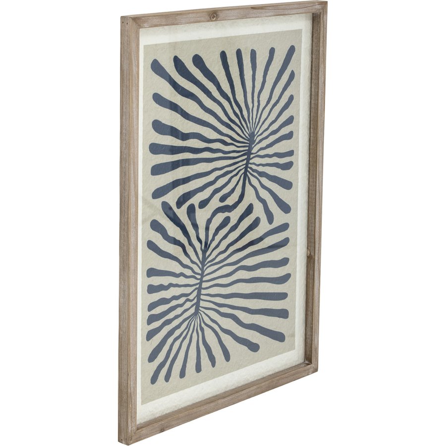 Bloomingville Tily Illustration med ramme 55x70 cm, Natur