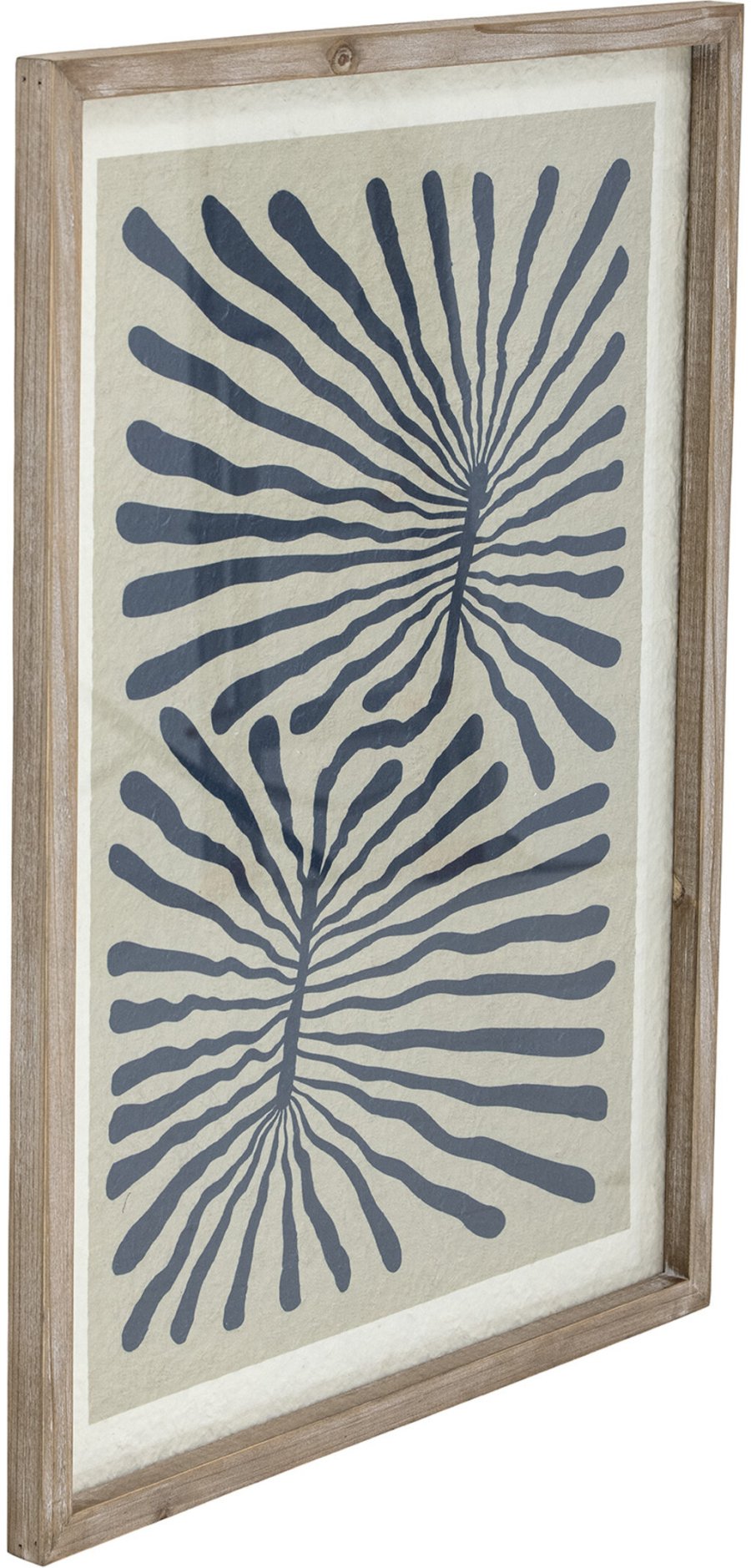 Bloomingville Tily Illustration med ramme 55x70 cm, Natur