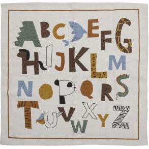 Bloomingville Mini Memmo T�ppe 110x110 cm, Natur