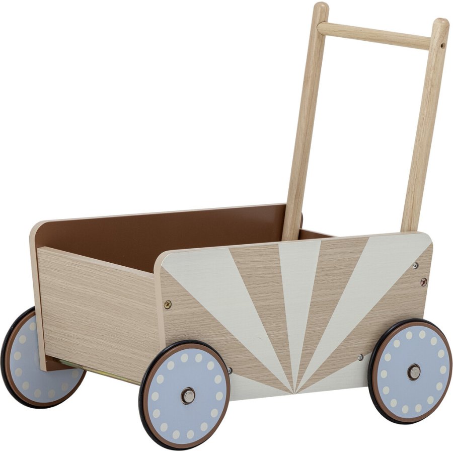 Bloomingville Mini Tidde Lauflernwagen 48 cm, Natur