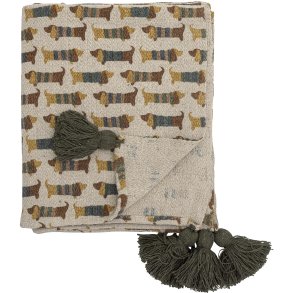 Bloomingville Mini Charlie Decke 130x160 cm, Braun