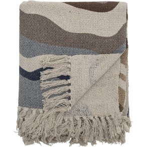 Bloomingville Stephania Plaid 130x160 cm, Brun