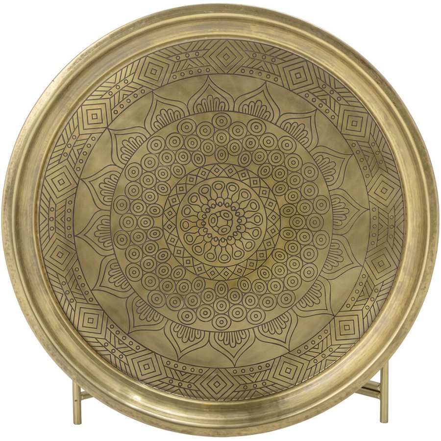 Bloomingville Dalia Tablett Tisch 65 cm, Bronze