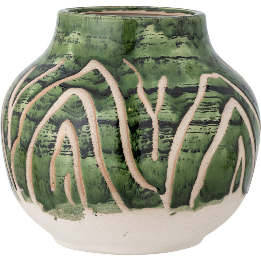 Creative Collection Eliya Vase H21 cm, Grn