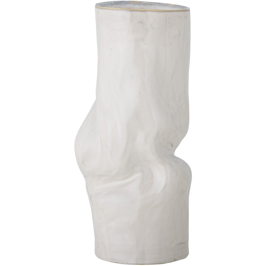 Bloomingville Araba Vase H29,5 cm, Weiß