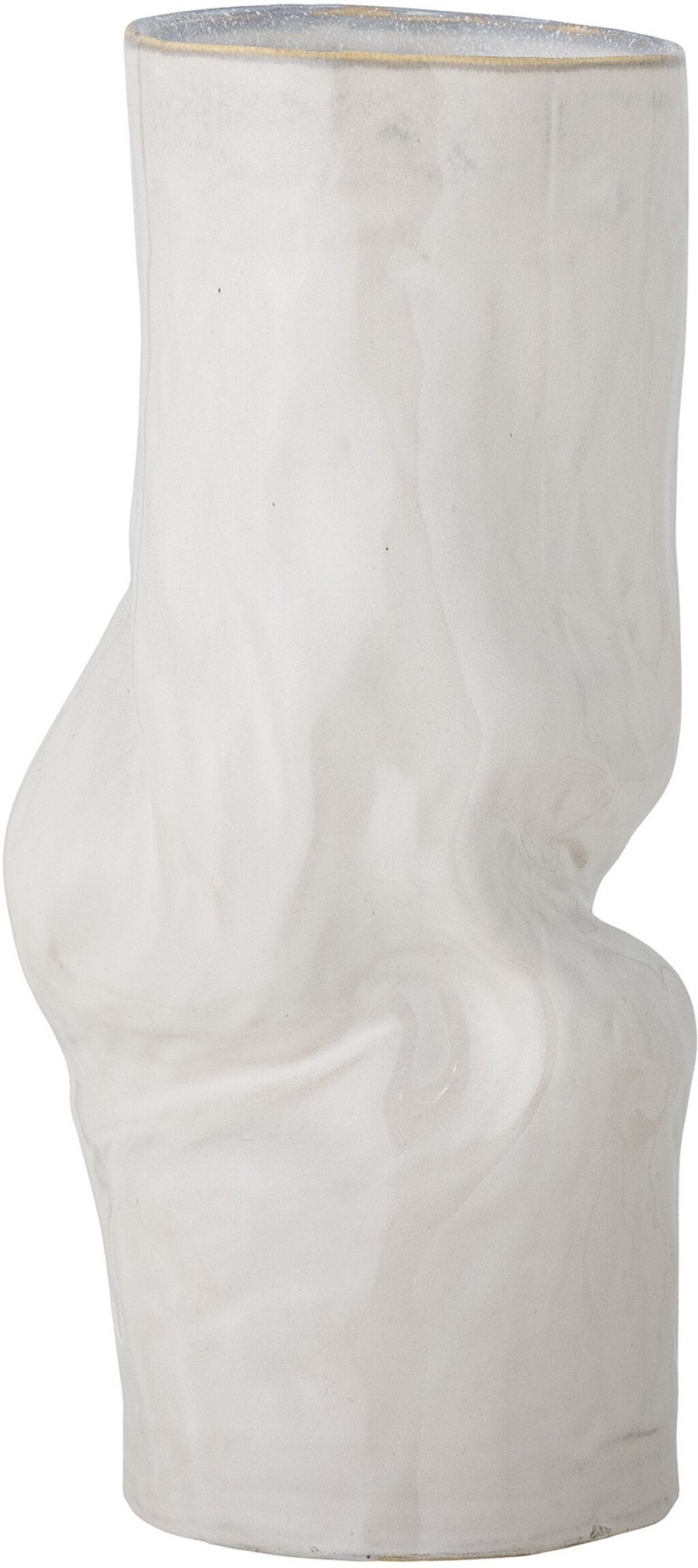 Bloomingville Araba Vase H29,5 cm, Weiß