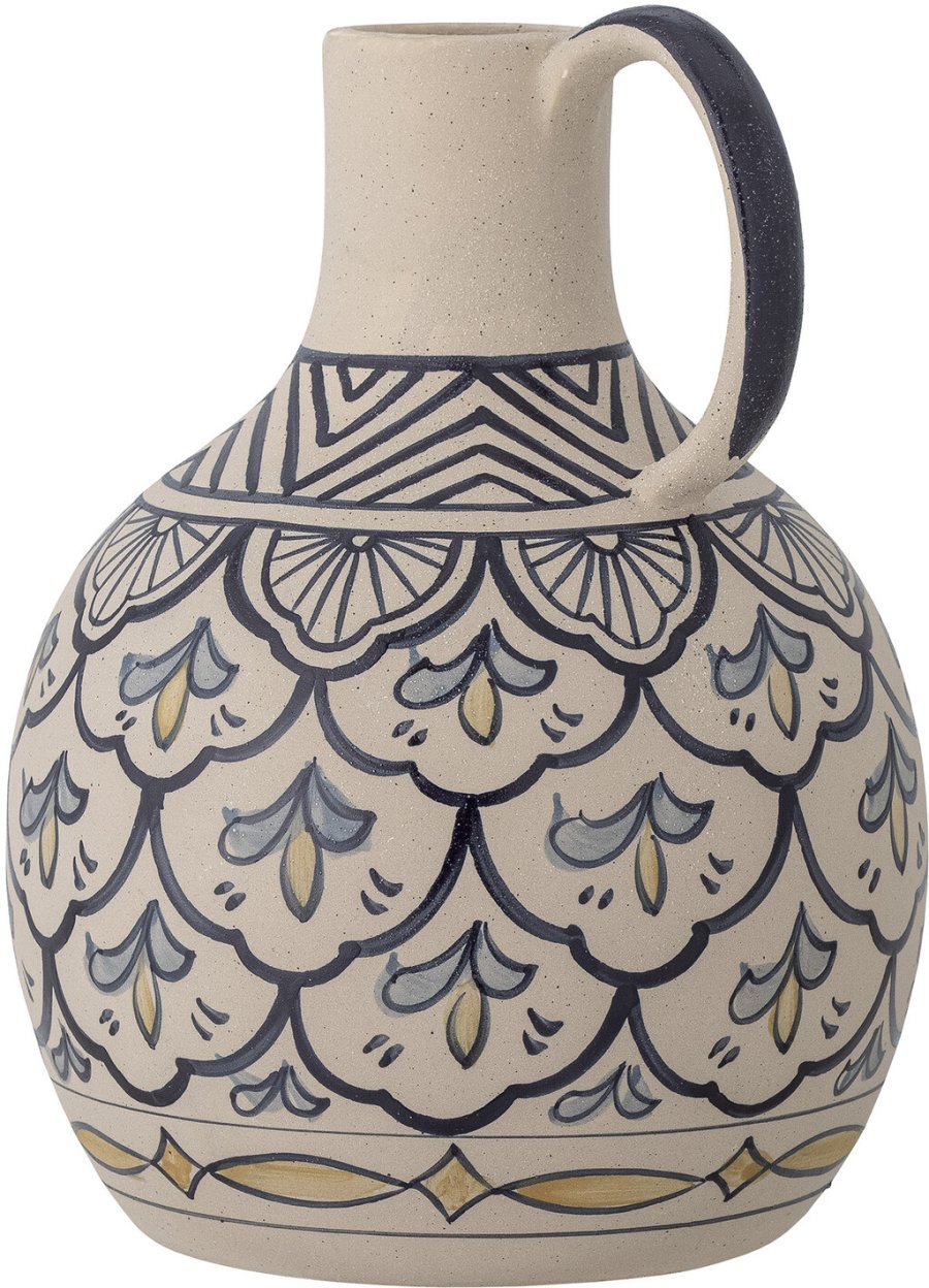 Bloomingville Nadya Vase H27 cm, Blau