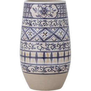 Bloomingville Nadya Vase H30,5 cm, Blau