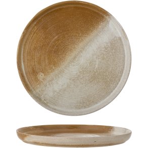 Creative Collection Dahlia Servierplatte 32,5, Braun